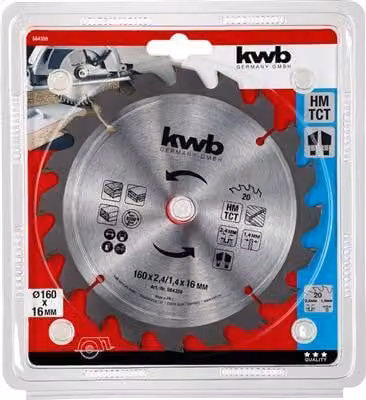 kwb 584359 Lama circolare 160 x 16 mm 1 pz