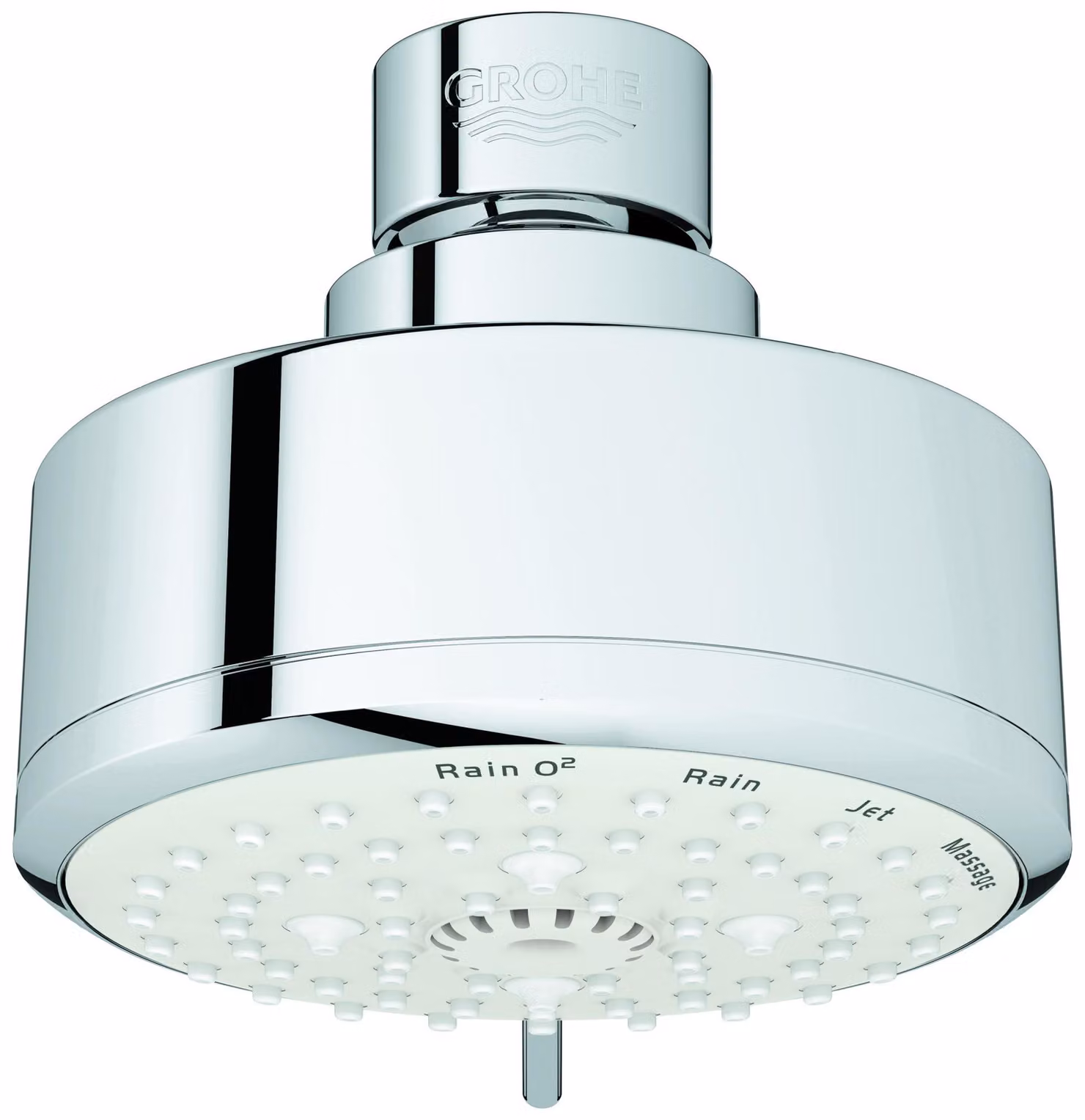 SOFFIONE DOCCIA 4 GETTI "NEW TEMPESTA COSMOPOLITAN" Ø100 mm - Cromo