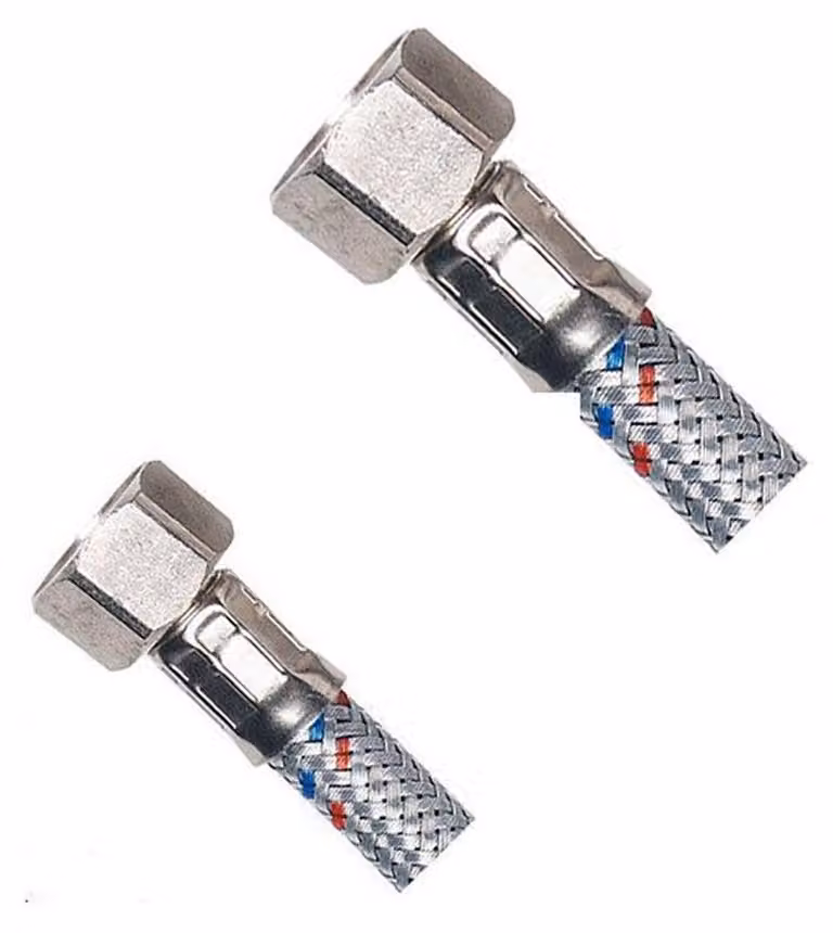 Tubo flessibile, acciaio inox FxF 3/8 "x1/2", 120cm