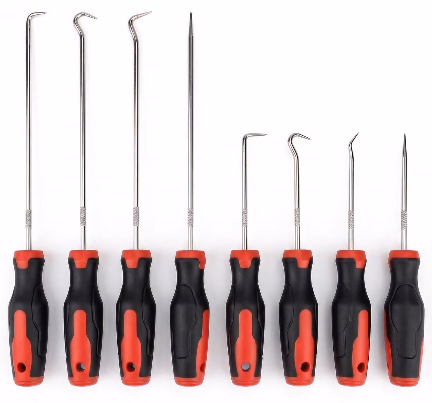 Set di 8 utensili per lavori di precisione, inclusi ganci e strumenti di aggancio