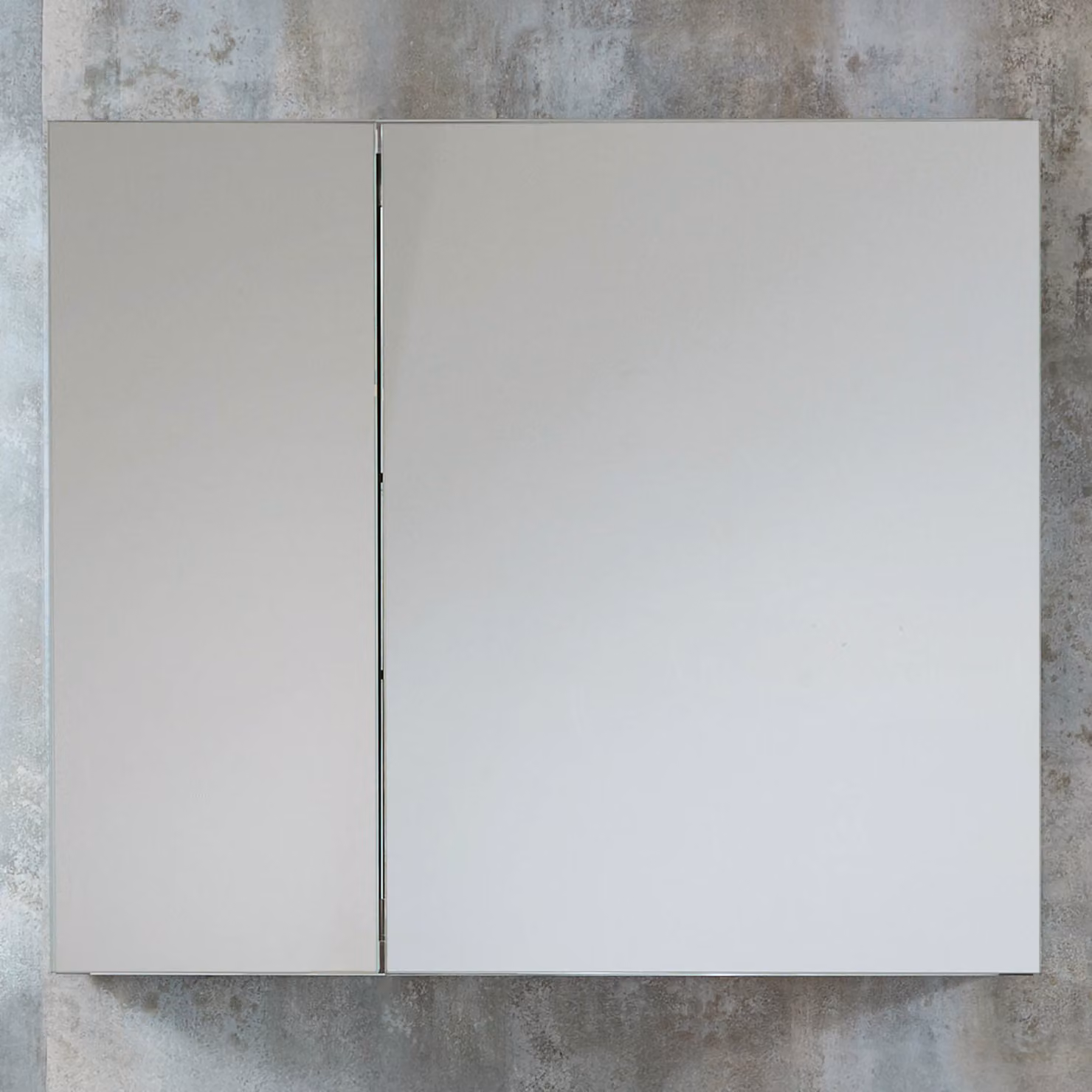 Armadietto a Specchio 760x660mm - Contenitore Bagno - Design Moderno