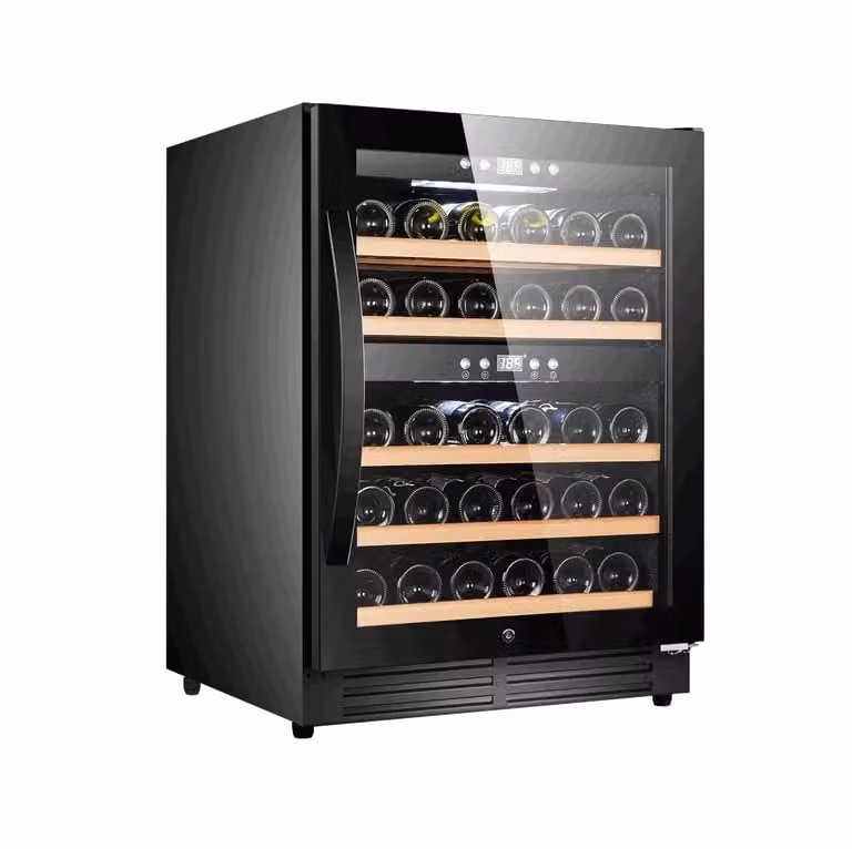 Cantinetta vino da incasso - Scandinavian Collection 40 Fullglass Black - Cavin