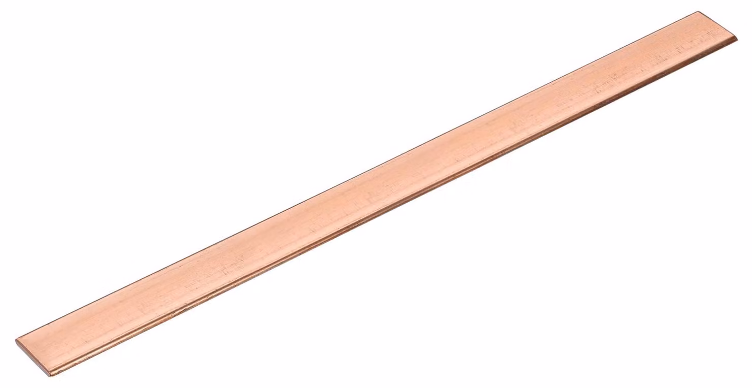 Barra piatta in rame, dimensioni 3x20x250 mm, per applicazioni elettriche