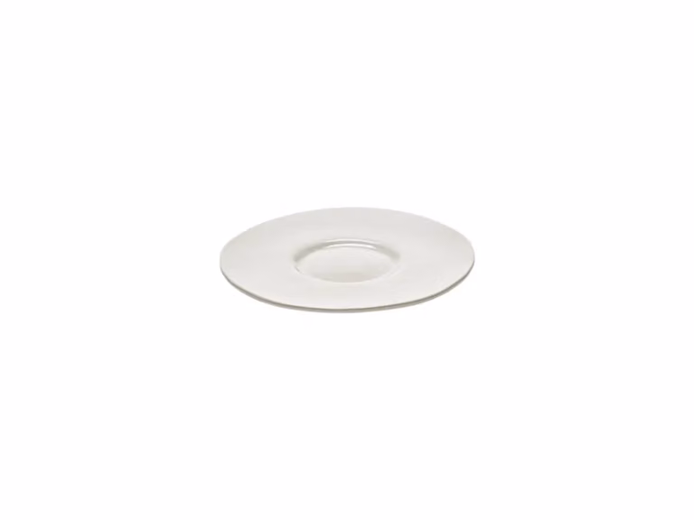 Silhouette Tazza da caffè espresso con piattino, bianco