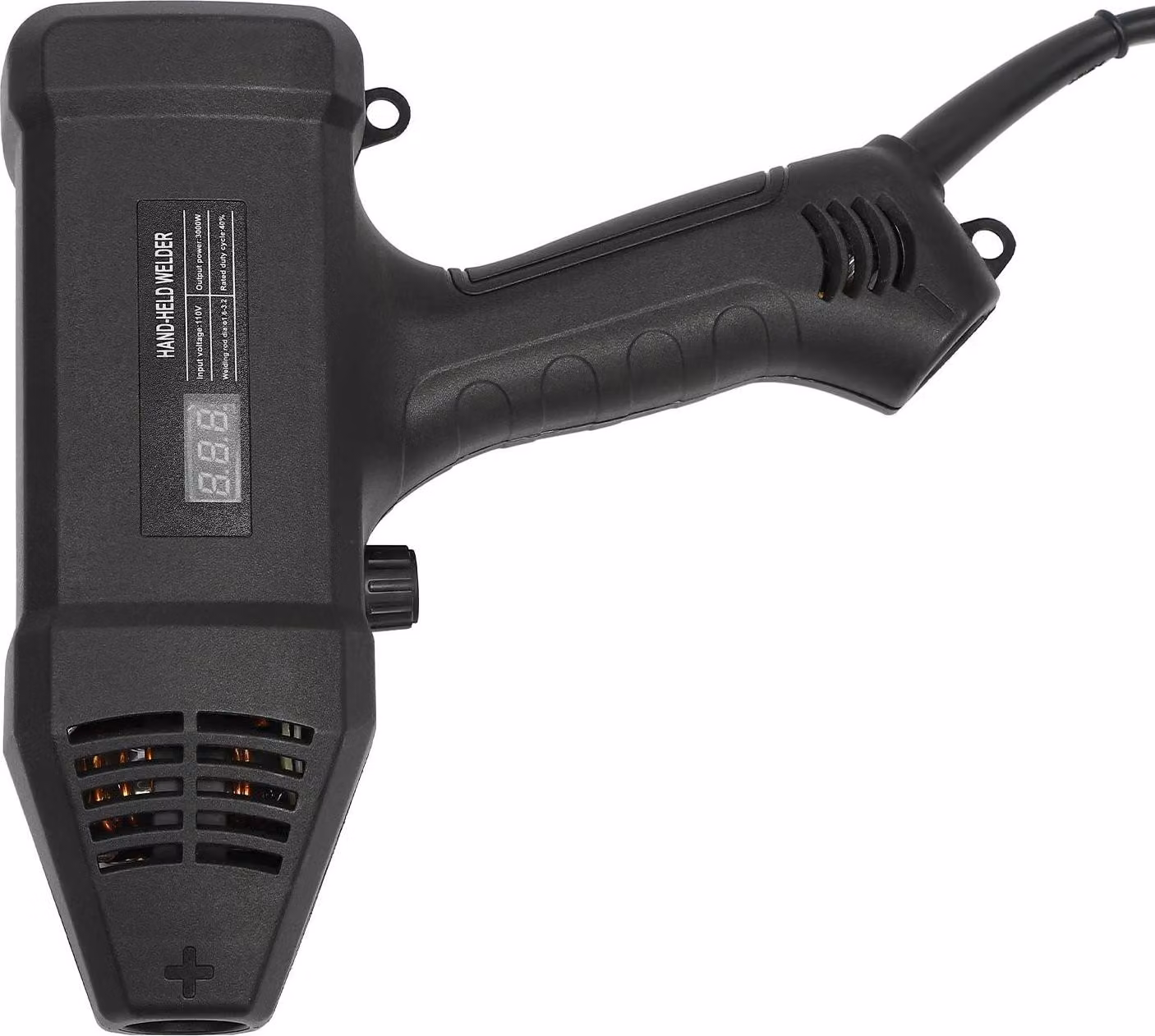 Saldatrice manuale - Saldatrice digitale ARC - 3000 W - 220 V - - Portatile - Nero