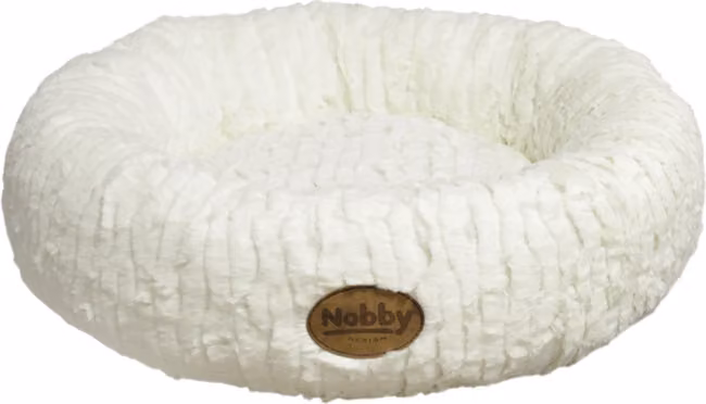 Nobby Donut "NOVA" avorio weiß Ø 60 cm