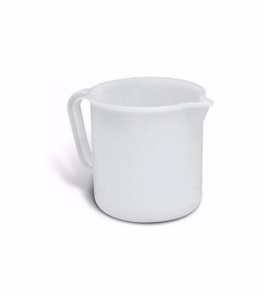 Caraffa Graduata Industriale Giganplast Bianca 1,0 l