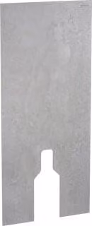Rivestimento frontale Geberit per Monolith per WC a pavimento 114 cm effetto cemento