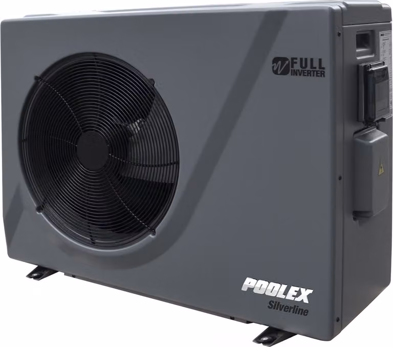 Pompa di calore per piscine Poolex "Silverline Full Inverter 90" per piscine fino a 30.000 litri, potenza termica 9,2 kW
