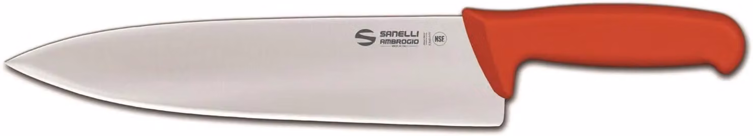 Trinciante cuoco cm 26 rosso linea Supra di Sanelli Ambrogio