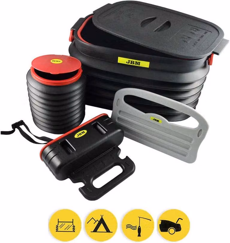 Jbm Set organizzatore multifunzionale per il bagagliaio dell'auto Argento Argento Taglia unica