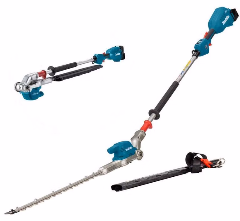 Tagliasiepi – Tagliaerba – Forbice da giardino – Tagliasiepi elettrico – Albero telescopico – Lama da 50 cm – Batteria da 18V