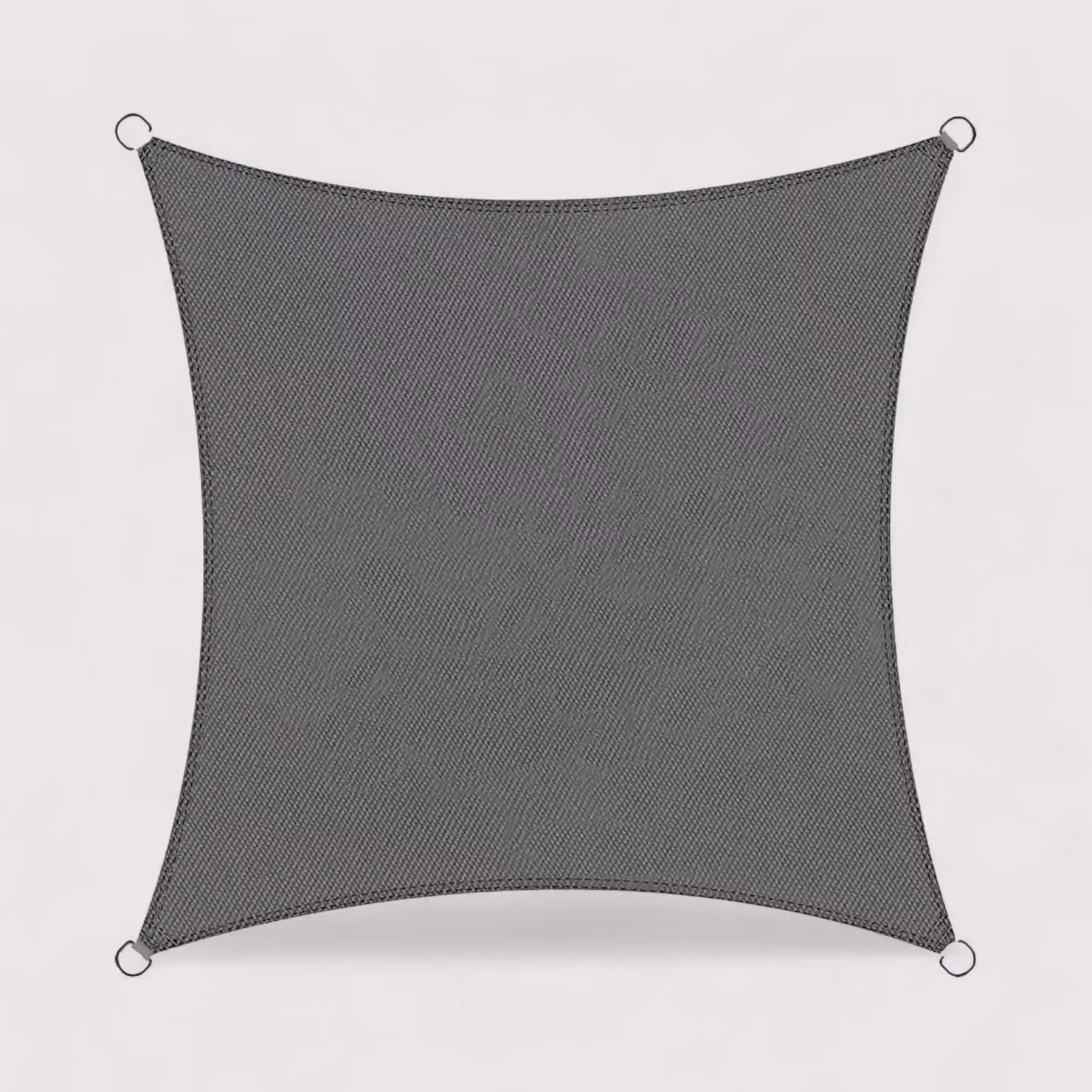 Cobea - Tenda da sole quadrata 3x3 mt grigia per giardino