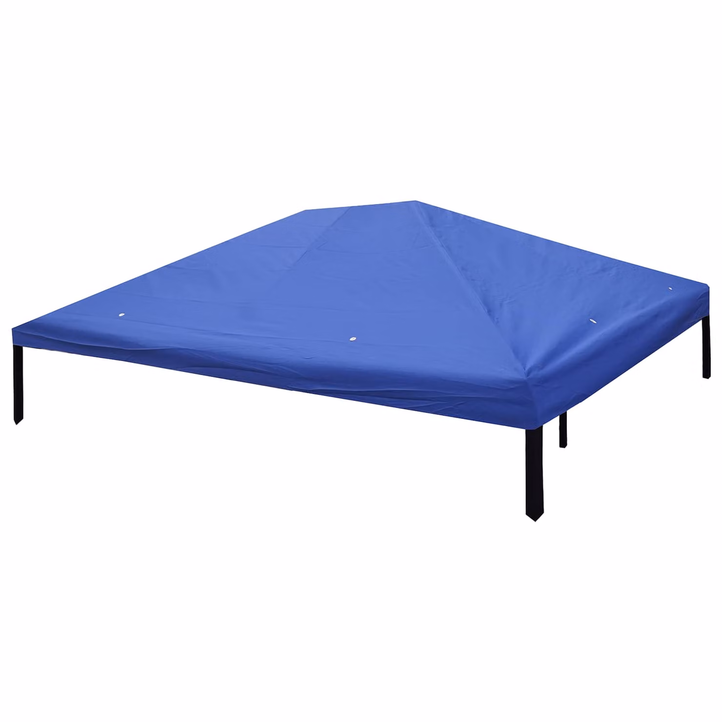 Copertura per Gazebo vidaXL in Poliestere Blu L 400 x P 300 cm