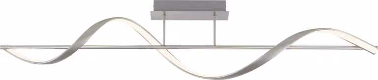 Paul Neuhaus Q-SWING plafoniera LWH 121x18x23,50 cm grigio Lampada da soffitto