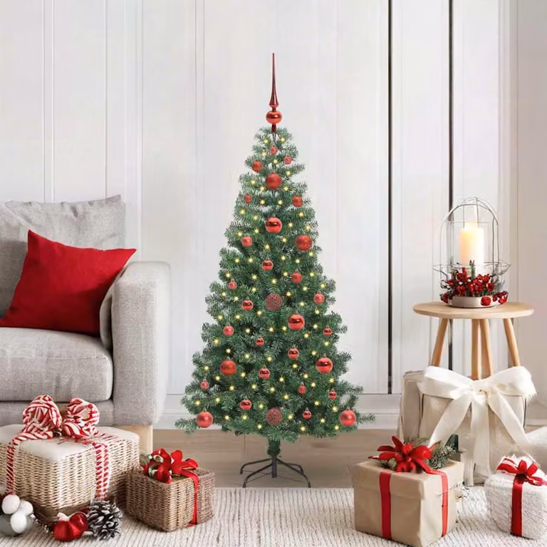 Maison Exclusive - Albero di Natale verde, 120 cm, in PVC