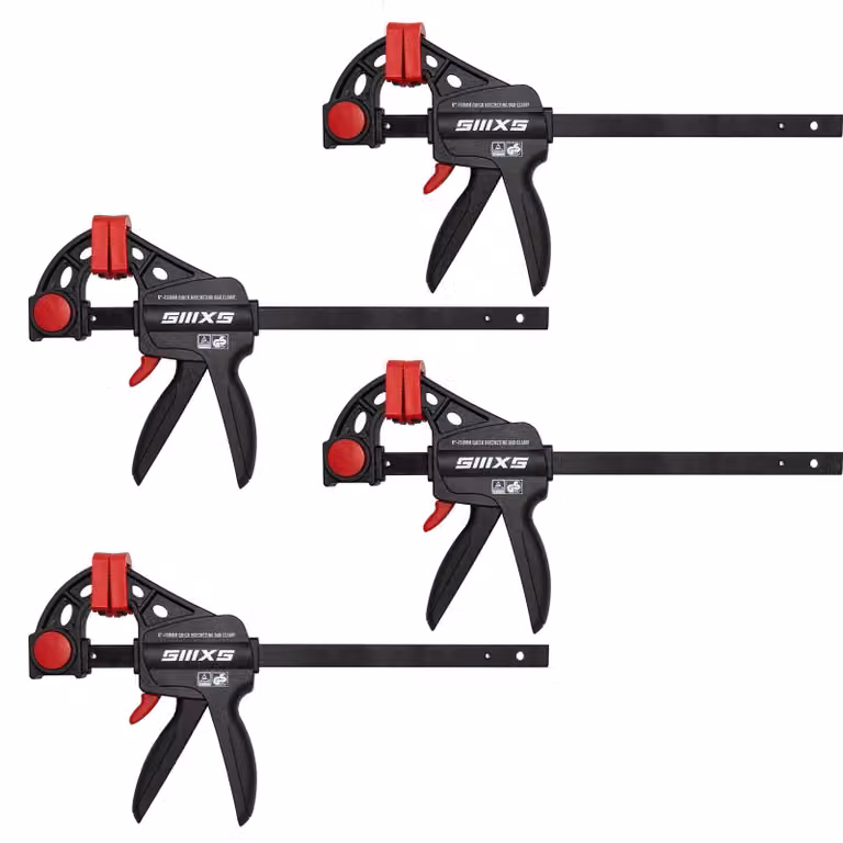 Set di 4 morse professionali per lavorazione del legno