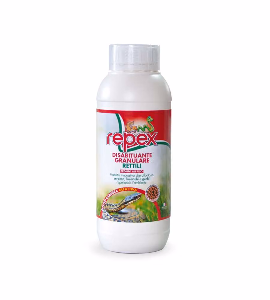 Repex Disabituante Granulare per Rettili - 1L - Soluzione Naturale