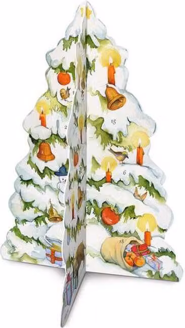 Calendario dell'Avvento "Alberi d'inverno