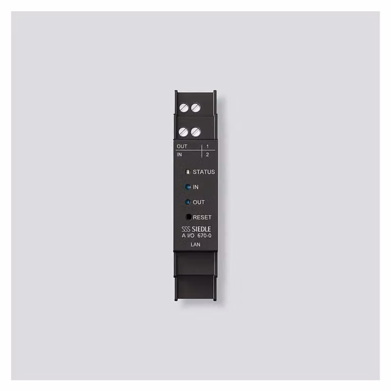 Attuatore di commutazione IP Siedle per Access Black A I/O 670-0