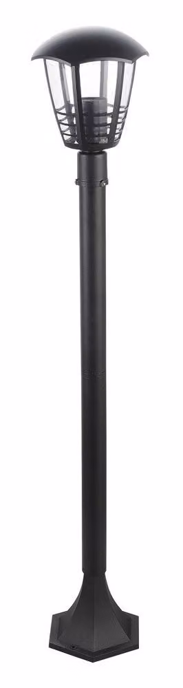 Rabalux Lampada da giardino nera Marsiglia per lampadina E27 100cm 8568