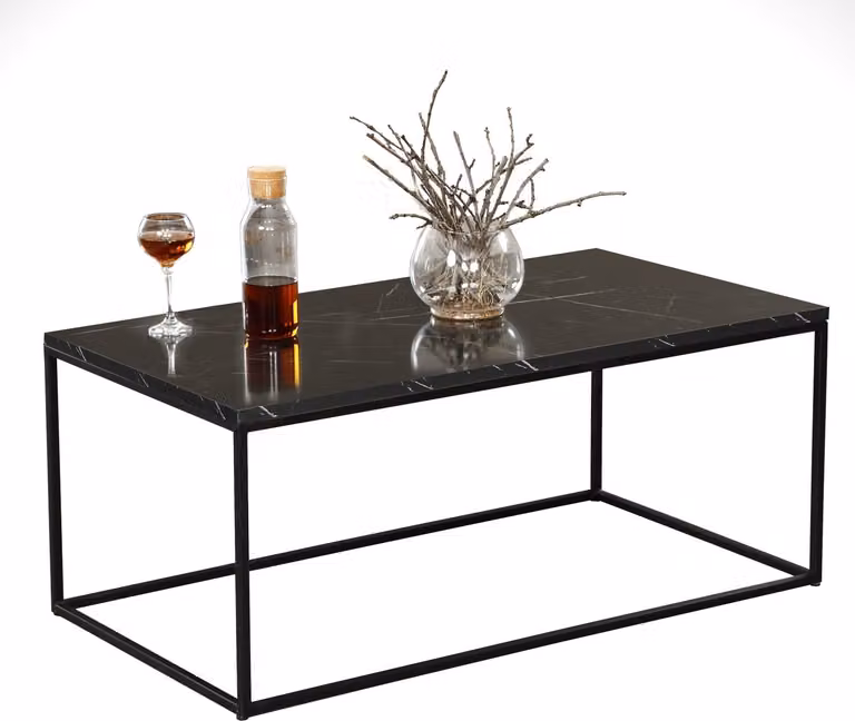 Skye Decor, Cosco - Royal, tavolini da caffè, nero, 95 x 43 x 55 cm
