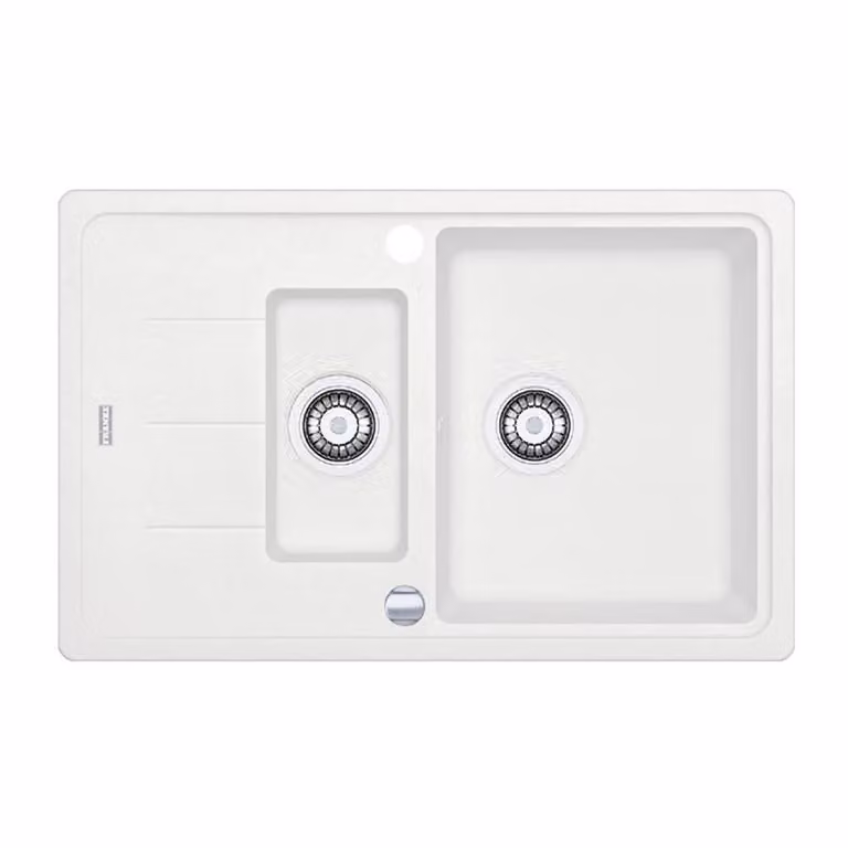 Lavello da incasso FRANKE BASIS BFG 651-78 Fragranit+ glacier reversibile