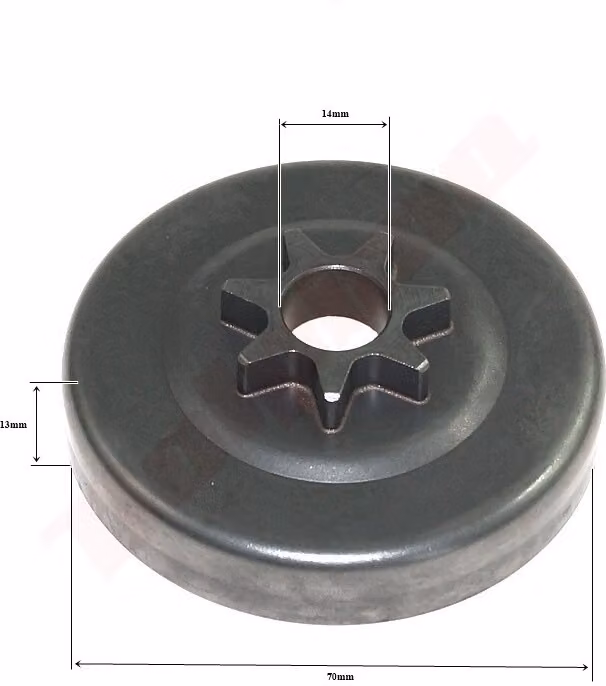 Tamburo frizione per Echo Cs 400 325 7T ( 175105-14630 ) ( 38065X )