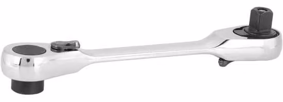Set di utensili multifunzione - Cacciavite a bussola con 72 denti - 1/4 di pollice - Metallo - 107 mm - Rivestimento anticorrosivo - Set universale