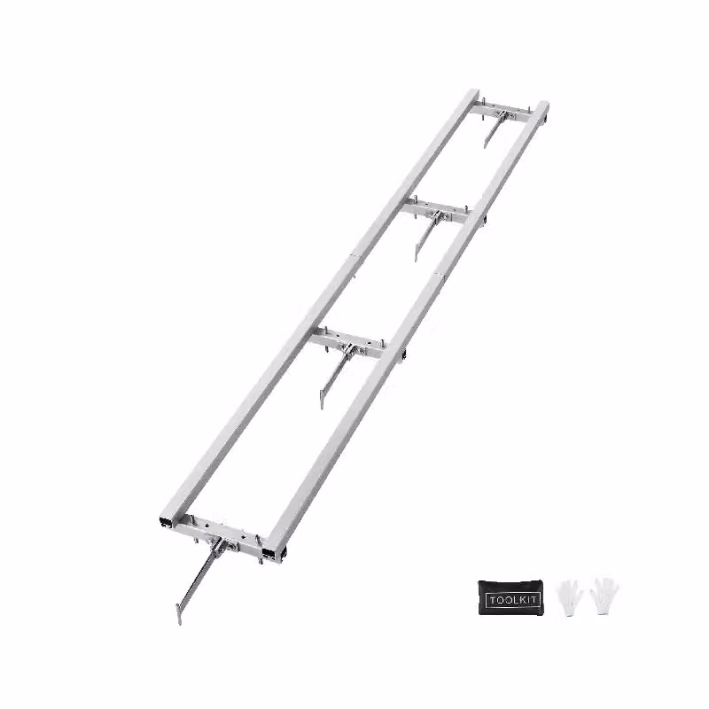 Mulino a catena, guida regolabile di 9 piedi, robusta struttura in alluminio e ferro, 9ft = 274m