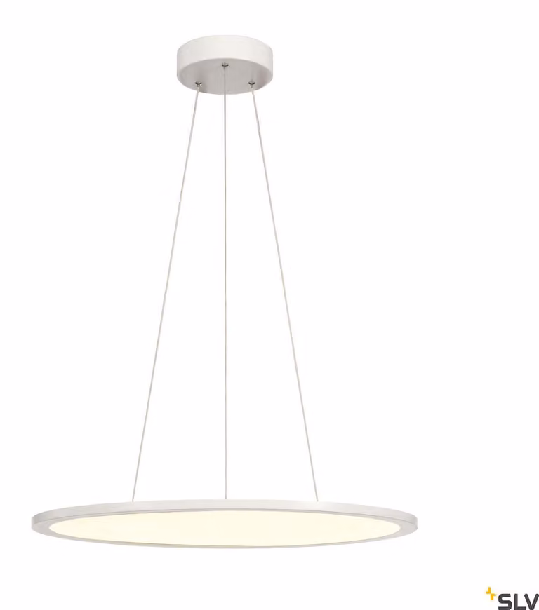 lampada a sospensione LED piatta Pannello 60 PD rotondo Dali dimmerabile bianco rotondo 3000K bianco caldo