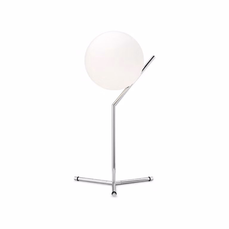 Flos - IC Lights T1 High - Lampada da tavolo - Cromo