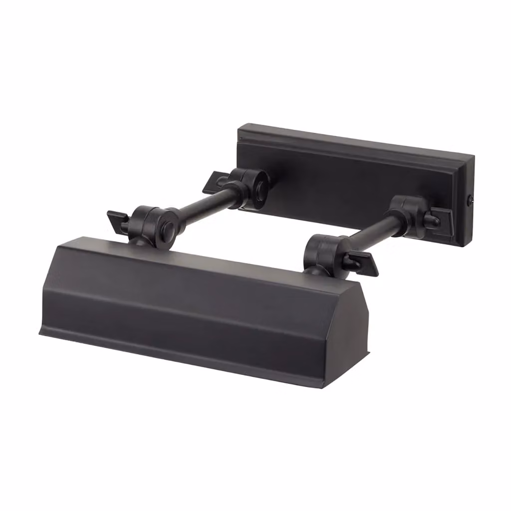 Applique Elstead Lighting Chawton Moderna in Metallo Nero per Quadri e Specchi con Luce E14 Regolabile – 2