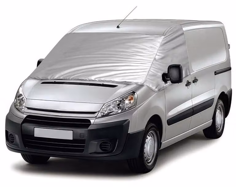 Copertura parabrezza per Citroen Jumpy, Fiat Scudo, Peugeot Expert, Toyota Proace | Protezione per tutto l'anno, tessuto Oxford
