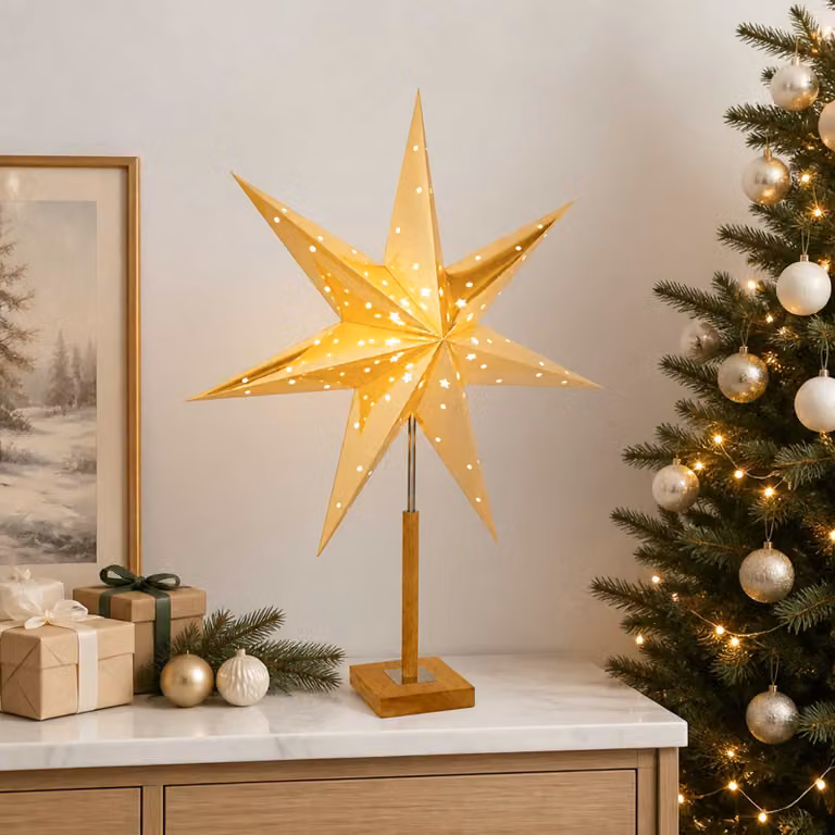 vidaXL Illuminazione Natalizia RAAHE Bianco caldo 55 x 15 x 70 cm