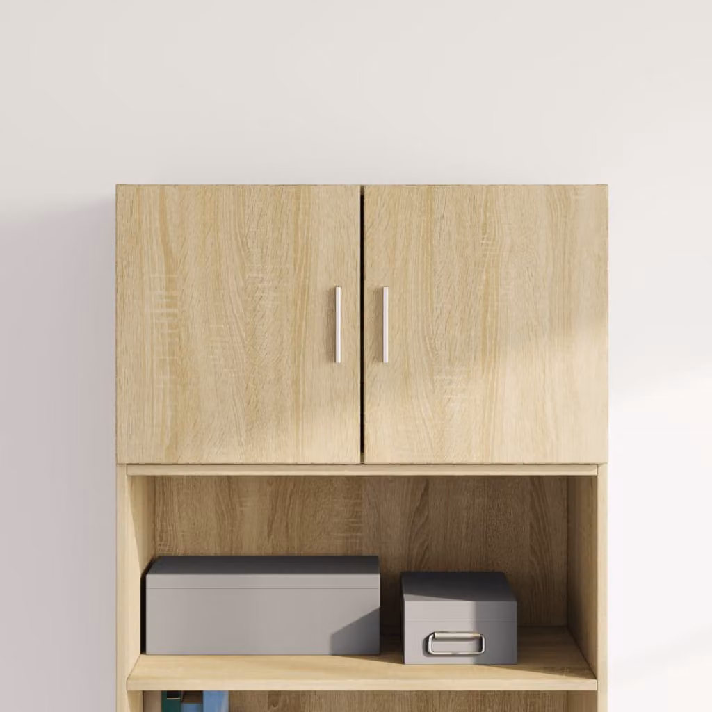 Mobile a parete vidaXL in legno multistrato Rovere Sonoma, L 70 cm x P 42,5 cm x H 40 cm