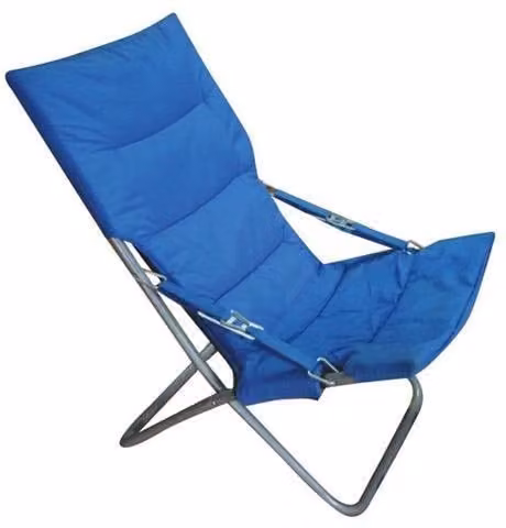 Set di 6 Spiaggine Royal Casa Collection Blu L: 58 cm, P: 60 cm, H: 99 cm