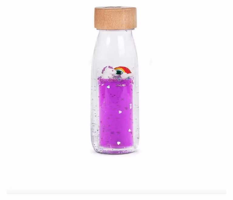 Petit Boum Bottiglia Sensoriale Magic Rainbow - Arcobaleno Magico