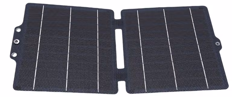 Pannello solare portatile da 10W, monocristallino, in ETFE, pieghevole