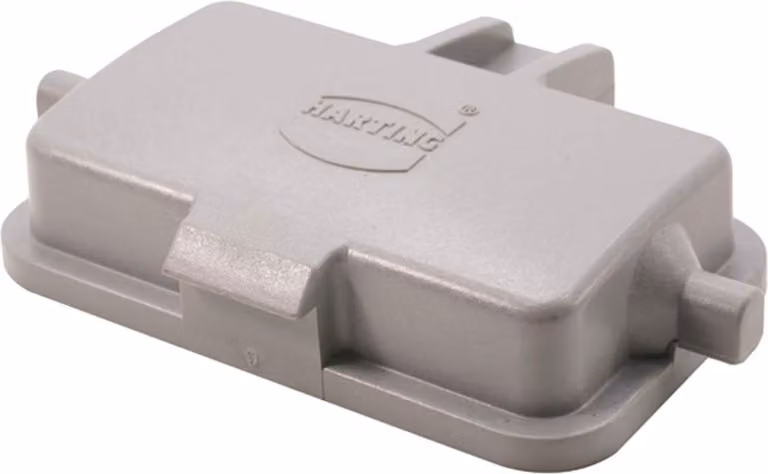 Cappuccio protettivo HARTING 10B in plastica per 1 staffa nella parte inferiore del supporto del cuscinetto Intervallo di temperatura da -40 °C a 125 °C - 1 pezzo