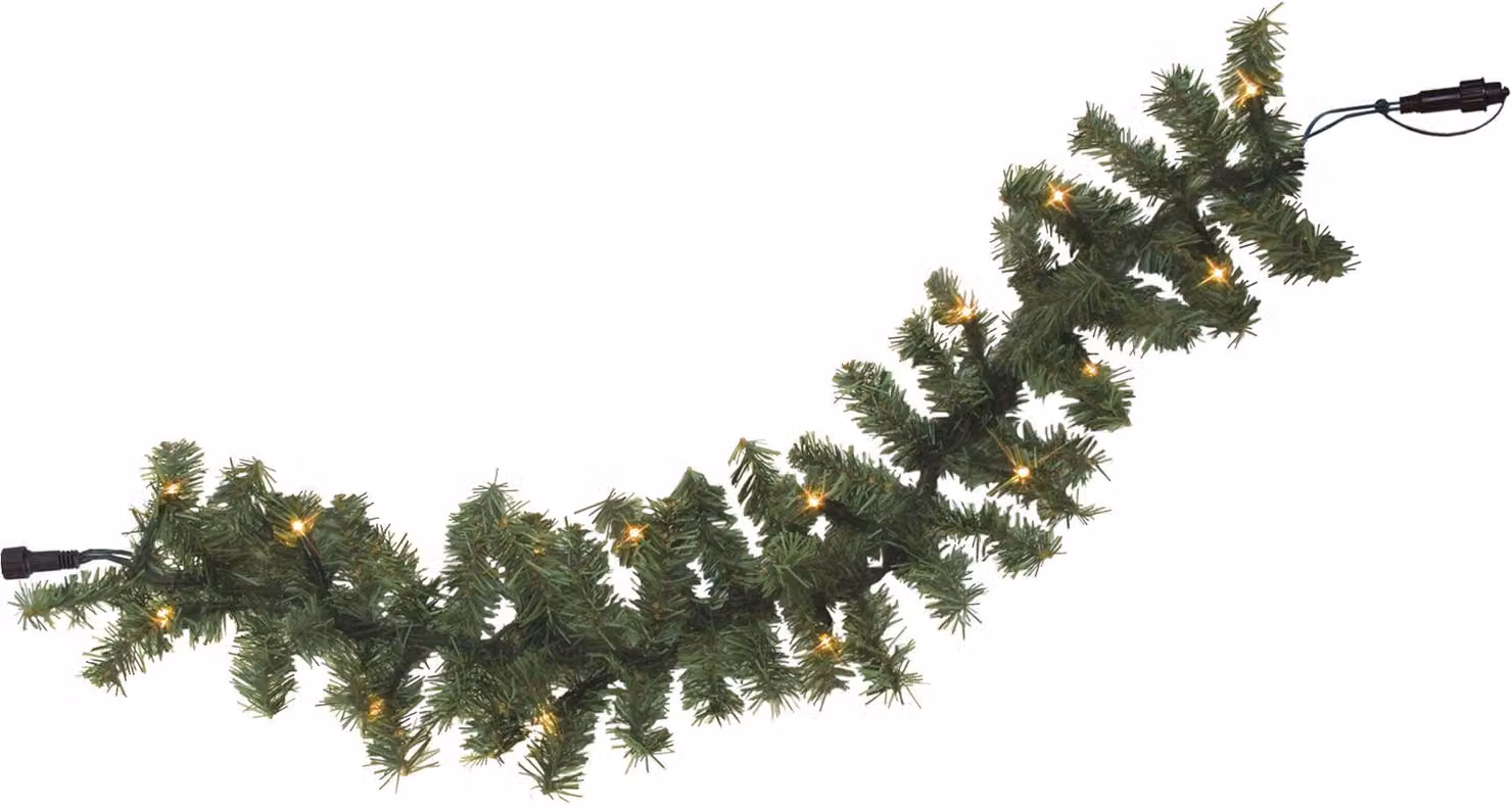 Sistema Expo 'Ghirlanda LED 6m', 100 LED bianco caldo