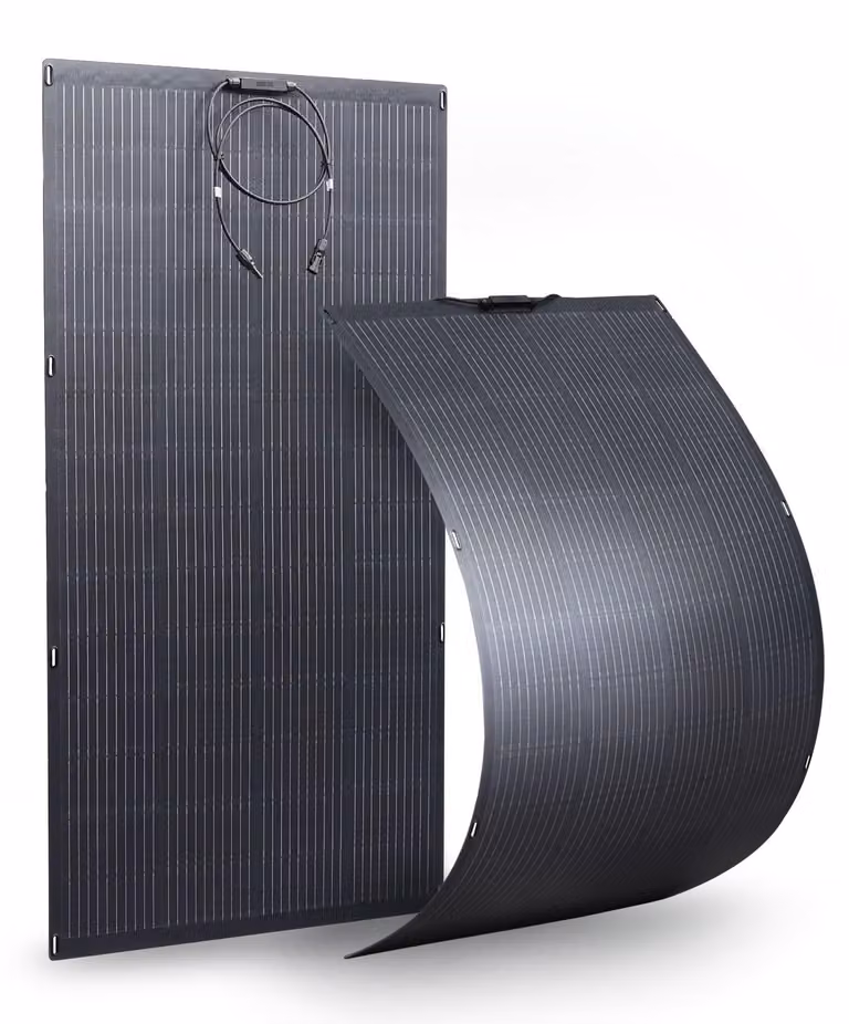 Pannello solare flessibile - Pannello pieghevole - Pannello solare leggero - Piccolo pannello solare portatile - Potenza: 100W