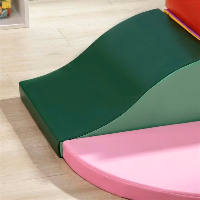 Set di costruzioni morbide multicolore per bambini da 1 a 3 anni in schiuma PU ed EPE, 6 pezzi