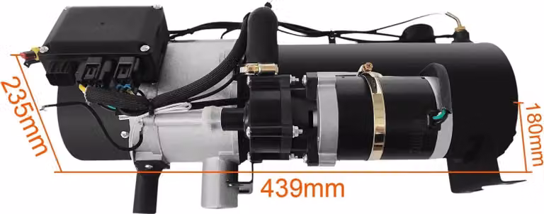 Riscaldatore per auto, potenza di riscaldamento 10KW, design ad alta efficienza energetica, 12V