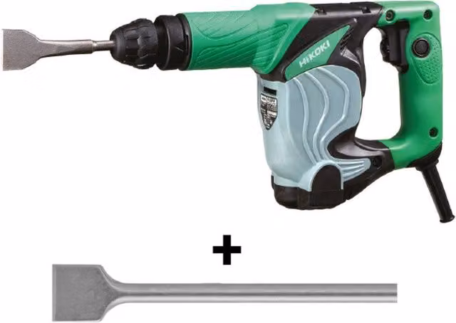 Scalpellatore HiKOKI H25PV 500W 2,2J con scalpello verde