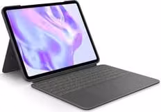 Logitech Combo Touch Custodia con Tastiera per iPad Pro 13 M4, Colore Grafite