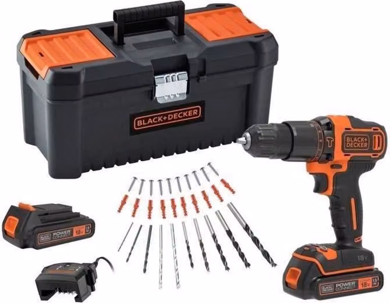 Cacciavite Black & Decker BDCHD18C2TA-QW 18V