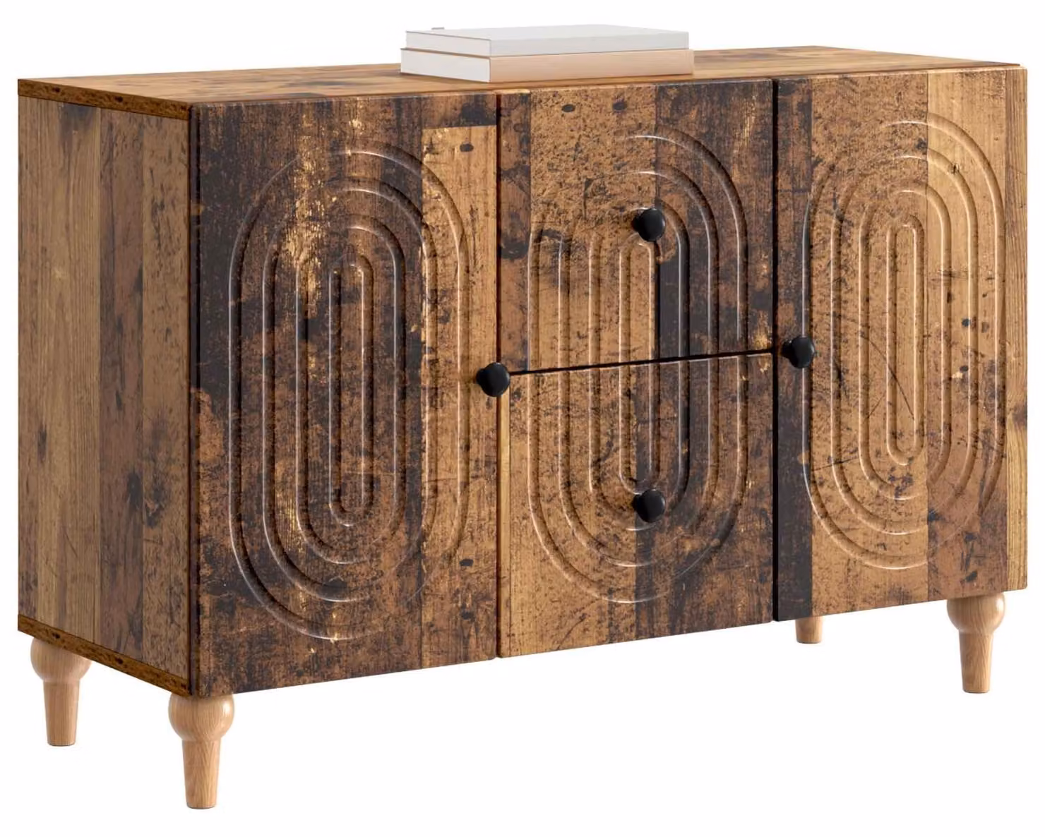 Mobile TV Legno antico 89 x 34,5 x 60 cm Legno ingegnerizzato