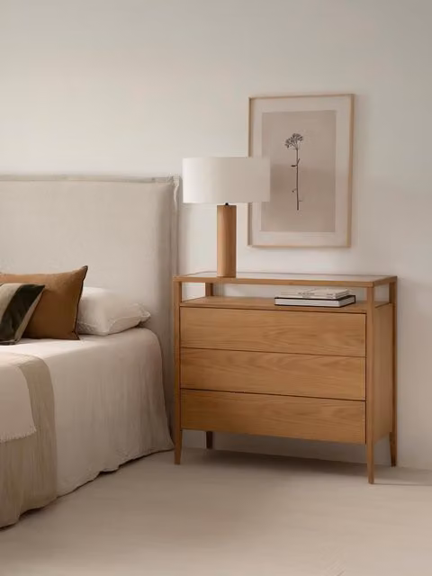 Cassettiera Vita Kenay Home in rovere marrone con finitura opaca