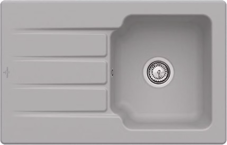 Lavello V&B Architectura 45, CeramicPlus fossile